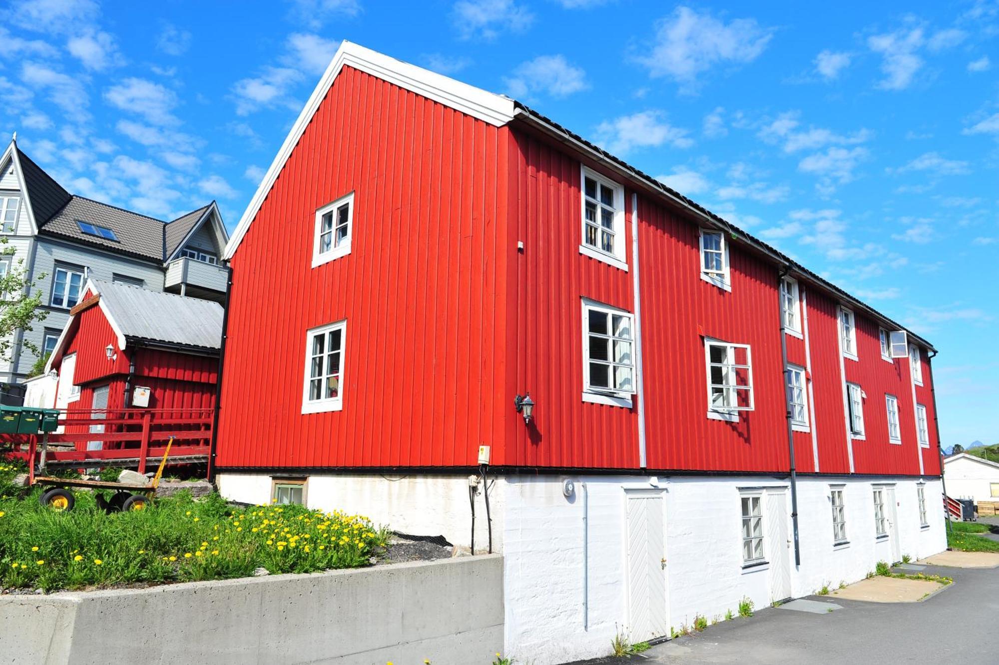 Apartament Tyskhella Rorbuer Kabelvåg Zewnętrze zdjęcie